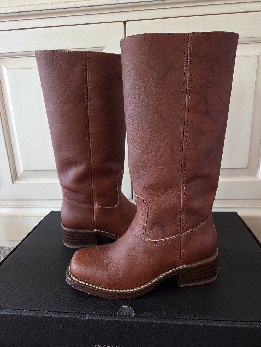 Frye Worn Once CAMPUS 14L SADDLE SZ 8